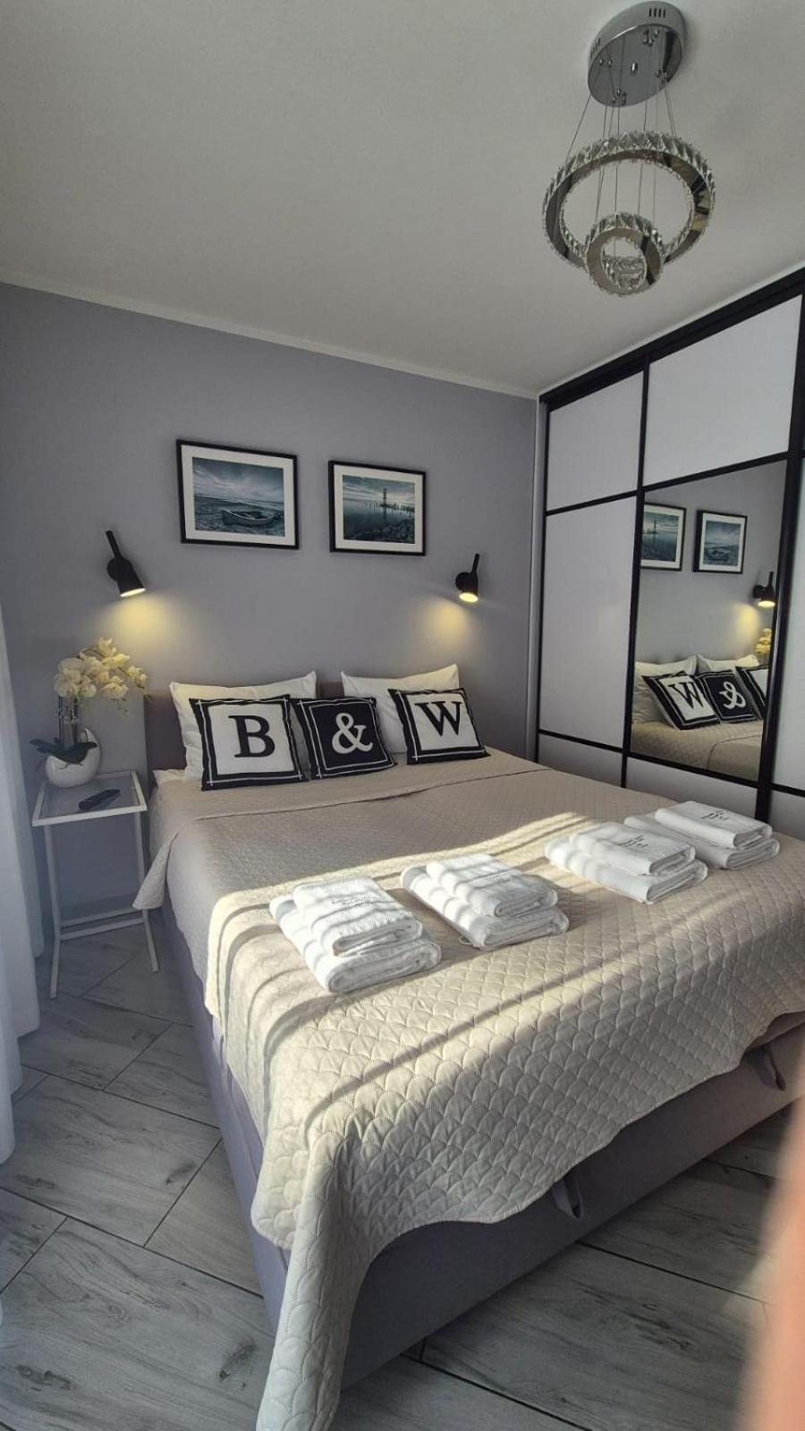 Apartament Black-White Mielno  Bagian luar foto