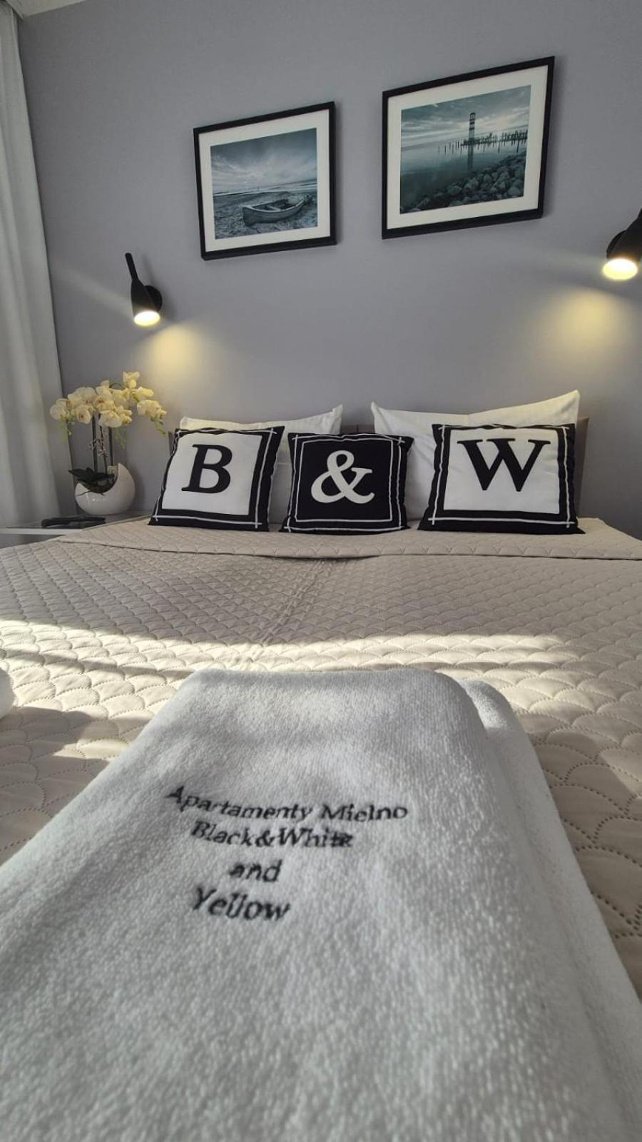 Apartament Black-White Mielno  Bagian luar foto