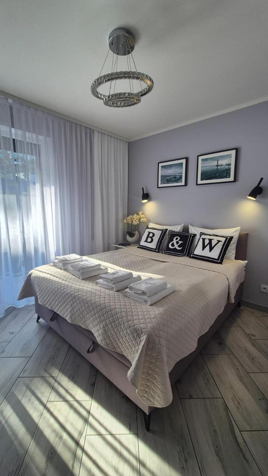 Apartament Black-White Mielno  Bagian luar foto